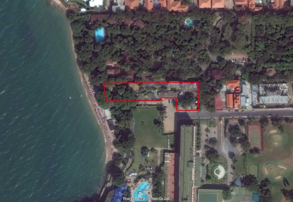 Beachfront land on Pratamnak Hill Land  For sale in Pratamnak